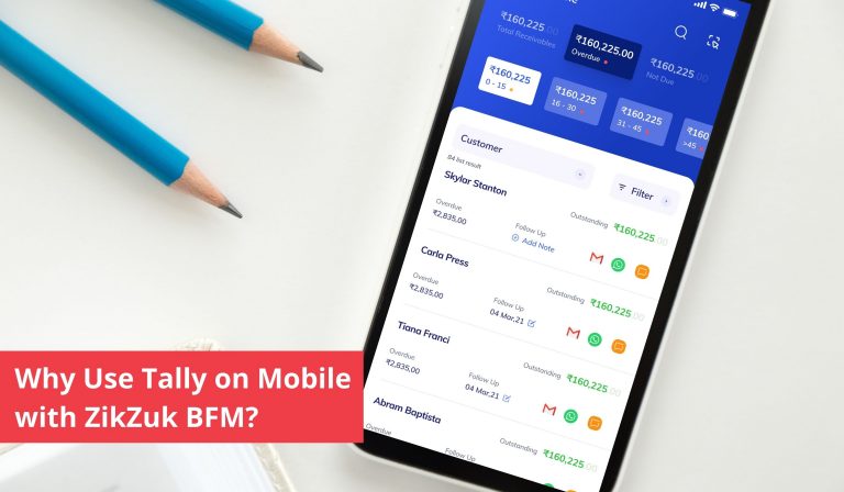 Tally on mobile, Business Finance Manager