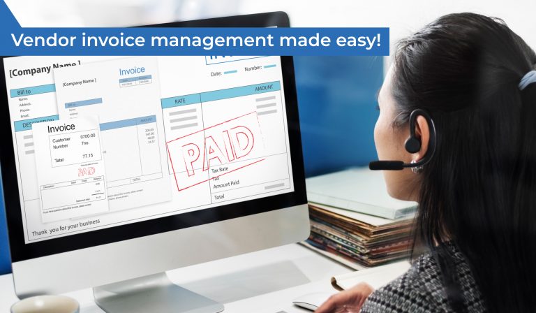 Vendor invoice management made easy!